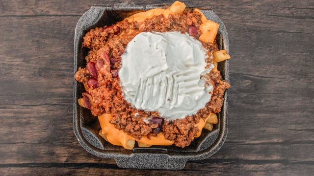 Messy Fries.