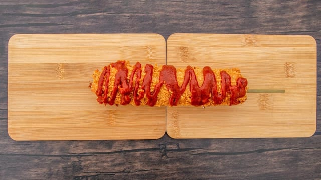 Classic Korean Corn Dog.