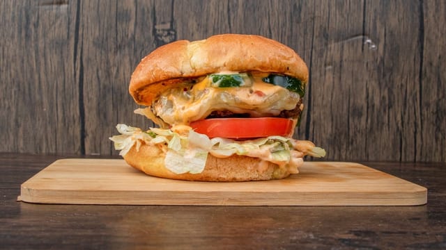 Fireball Burger.